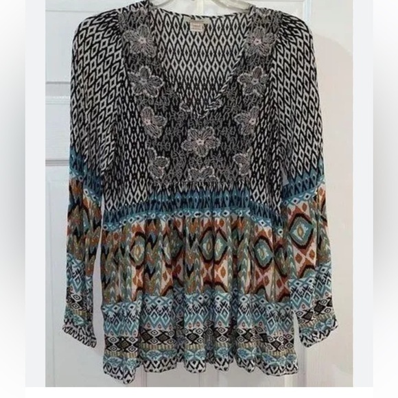 Sundance Stella Bohemian Top Blouse - Picture 1 of 12